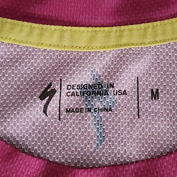 SPECIALIZED MTB Enduro Comp Cycling Jersey purple size M - Picture 8 of 11